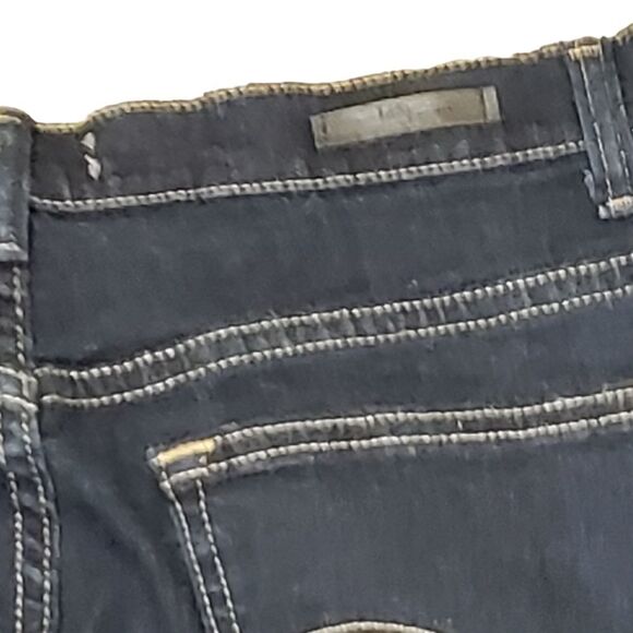 Lee Riders Dark Wash Jeans Sz 6 Medium - Picture 5 of 14